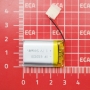 باتری لیتیوم پلیمر 3.7v ظرفیت 500mAh کد 602030