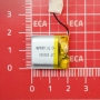 باتری لیتیوم پلیمر 3.7v ظرفیت 400mAh کد 602020