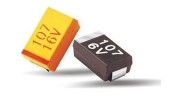 خازن تانتال SMD 100uF / 10V پکیج B