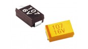 خازن تانتال SMD 100uF / 10V پکیج B