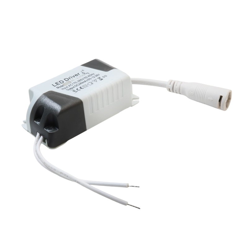 LED Driver 8-12W قابدار دارای فیش مادگی