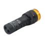 چراغ سیگنال بازردار AC220V نارنجی گرد مدل AD16-16SM