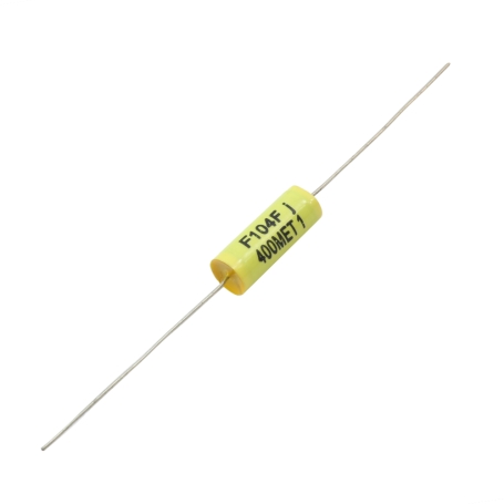 خازن پروپیلن صوتی 100nF / 400V آکسیال PP تایوانی