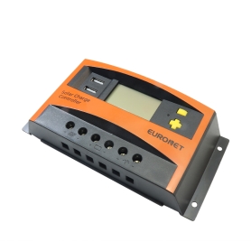 کنترلر دیجیتال شارژ خورشیدی 20 آمپر مدل EURO-PWM مارک EURONET