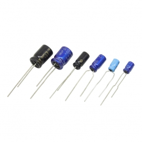 خازن الکترولیتی بدون پلاریته 2.7uF / 50V ژاپنی مارک ELNA خازن الکت