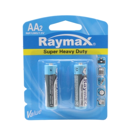 باتری قلمی SUPER HEAVY DUTY دوتایی مارک Raymax