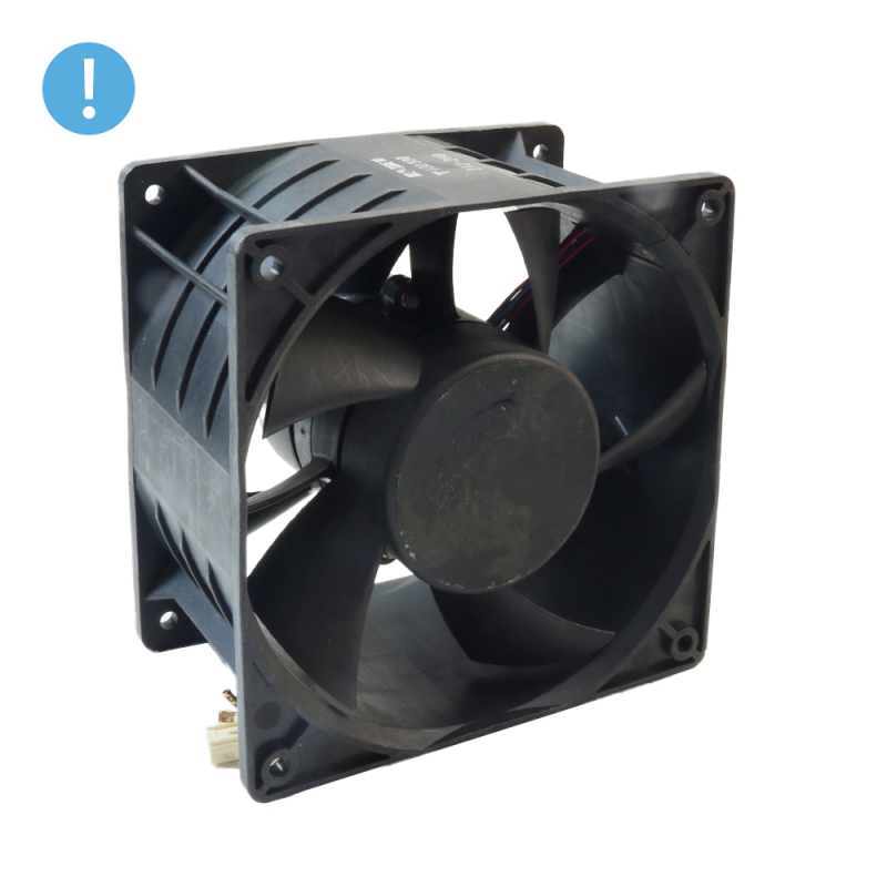 فن دوبل 48V سایز 12x12 ضخامت 7.6cm تایوانی مدل GFB1248VHW مارک DELTA
