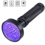 چراغ قوه 100 لامپه UV بدنه آلومینیومی