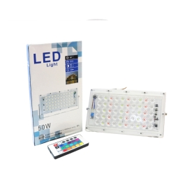 پروژکتور 220 ولت RGB LED با قابلیت کنترل از راه دور