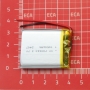 باتری لیتیوم پلیمر 3.7v ظرفیت 1050mAh کد 703443