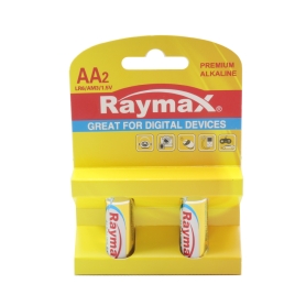 باتری قلمی آلکالاین دوتایی مارک Raymax