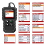 دستگاه دیاگ خودرو OBD II / EOBD + CAN مدل CR3001 مارک LAUNCH