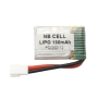 باتری لیتیوم پلیمر 3.7v ظرفیت 150mAh مارک NB کد 250112