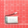 باتری لیتیوم پلیمر 3.7v ظرفیت 600mAh تک سل 25c مارک NB کد 752540