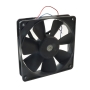 فن براشلس 12V سایز 12x12cm ضخامت 2.5cm مدل 4418F مارک PAPST