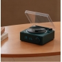 اسپیکر بلوتوثی طرح گرامافون سبز مدل Round-X11