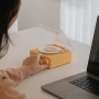 اسپیکر بلوتوثی طرح گرامافون سبز مدل Round-X11