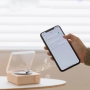 اسپیکر بلوتوثی طرح گرامافون سبز مدل Round-X11