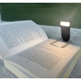 چراغ LED مطالعه گیره‌ ای مشکی با قابلیت شارژ