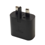 شارژر دیواری 25 وات طرح سامسونگ سه شاخه مدل EP-TA800
