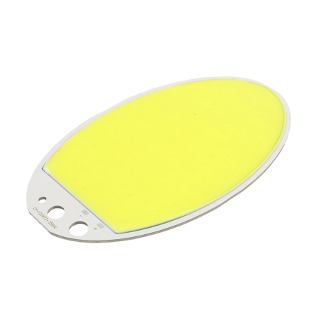 LED COB سفید مهتابی 12VDC 60W بیضی سایز 120x73mm