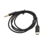 کابل صوتی USB Type-C به جک 3.5mm مدل IZ56