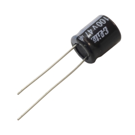 خازن الکترولیتی 47uF / 100V مارک Elite خازن الکت