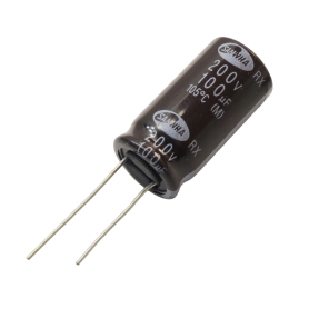 خازن الکترولیتی 100uF / 200V کره ای مارک SAMWHA خازن الکت