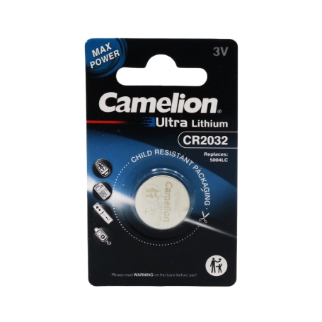 باتری سکه ای 3 ولت اولترا CR2032 مارک Camelion