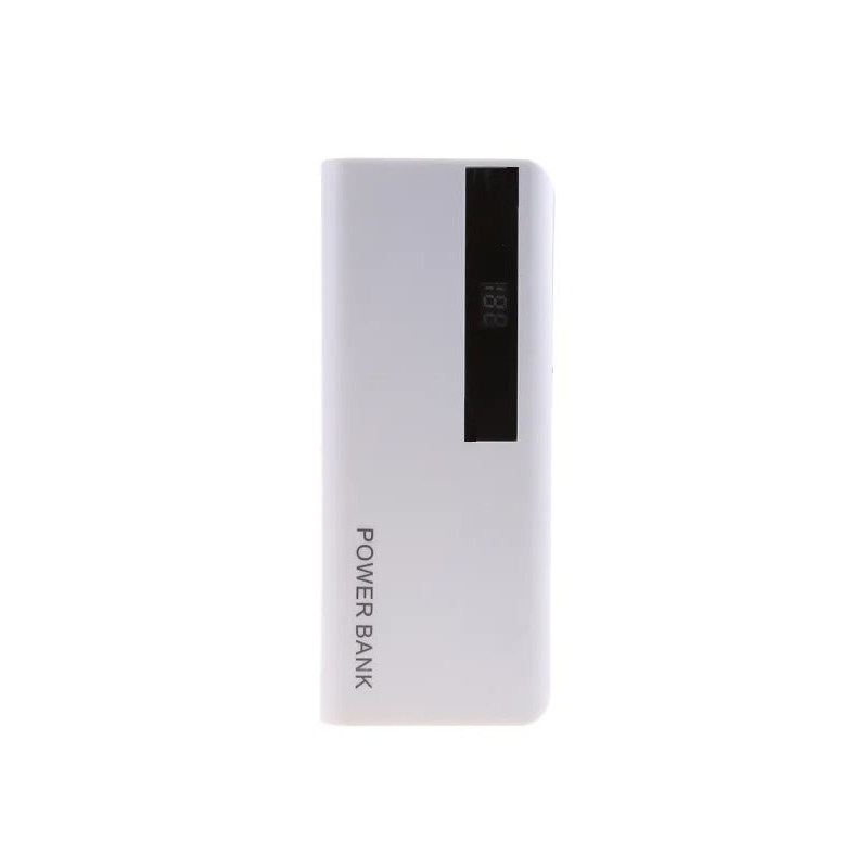 کیس پاوربانک 13000mAh دو خروجی USB به همراه نمایشگر و برد 5 باتری