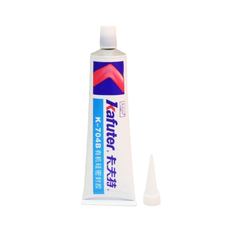 چسب سیلیکون 45 گرمی مشکی مارک Kafuter مدل K-704B
