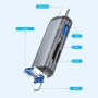 ریدر و هاب چندکاره USB با ورودی Type-C و Micro USB و USB