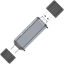 ریدر و هاب چندکاره USB با ورودی Type-C و Micro USB و USB