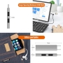 هاب 3 پورت USB با کانکتور Type-C و پشتیبانی از USB 3.0 بدنه فلزی