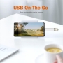 هاب 3 پورت USB با کانکتور Type-C و پشتیبانی از USB 3.0 بدنه فلزی