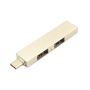 هاب 3 پورت USB با کانکتور Type-C و پشتیبانی از USB 3.0 بدنه فلزی