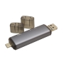 ریدر و هاب چندکاره USB با ورودی Type-C و Micro USB و USB