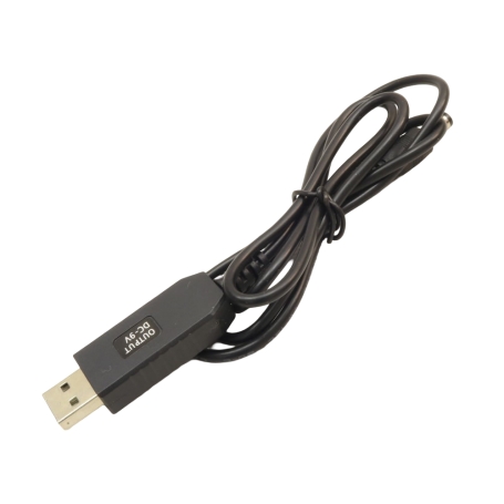 کابل USB افزاینده ولتاژ DC با خروجی 9V / 0.5A