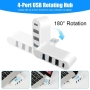هاب 4 پورت USB 3.0 / USB 2.0 / Type-C رایت متحرک