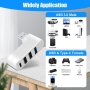 هاب 4 پورت USB 3.0 / USB 2.0 / Type-C رایت متحرک