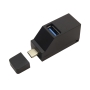 هاب 3 پورت USB با کانکتور Type-C و پشتیبانی از USB 3.0