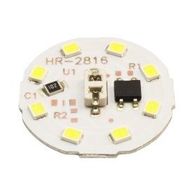 LED DOB سفید مهتابی 220VAC 5W گرد قطر 28mm سوکت دار