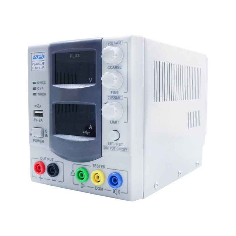 منبع تغذیه دیجیتال 0 تا 40 ولت 5 آمپر آداک ADAK مدل PS-405U2T