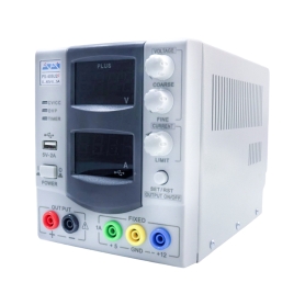منبع تغذیه دیجیتال 0 تا 40 ولت 5 آمپر آداک ADAK مدل PS-405U2F