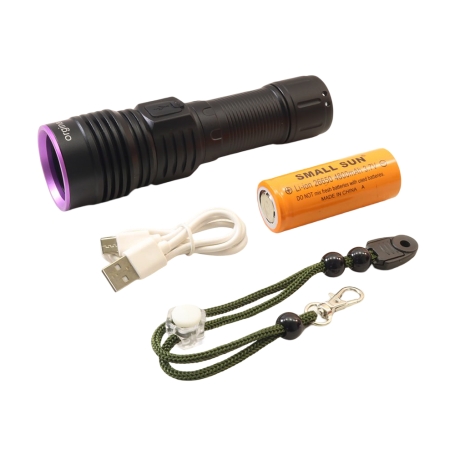 چراغ قوه UV پرقدرت مدل ZY-H26 مارک Small Sun