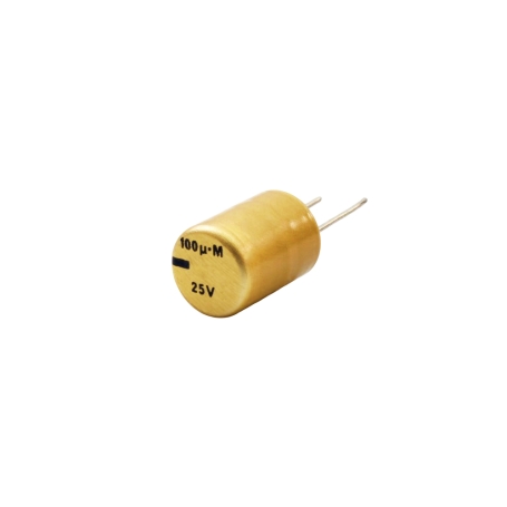 خازن صوتی 100uF / 25V آلمانی ROE سری EKM