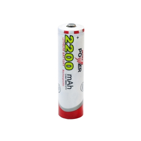 باتری لیتیوم یون 3.7v سایز 18650 2200mAh مارک ULTRA POWER