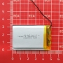 باتری لیتیوم پلیمر 3.7v ظرفیت 1200mAh کد 603350