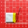 باتری لیتیوم پلیمر 3.7v ظرفیت 900mAh کد 603030
