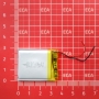 باتری لیتیوم پلیمر 3.7v ظرفیت 700mAh کد 503035
